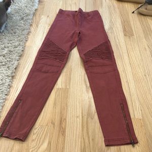 Red Jeggings